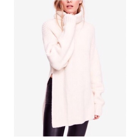 Free People Sweaters - Free People Eleven Chunky Knit Cowl Neck Sweater